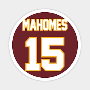 Patrick Mahomes Kansas City Chiefs Game Jersey Magnet